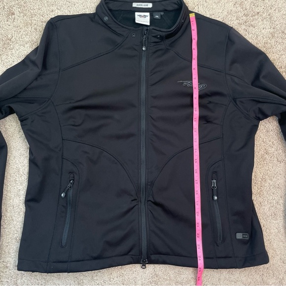 Harley Davidson Women's Mid Layer Soft Shell Motorcycle Riding Jacket Size 2XL - Picture 14 of 16